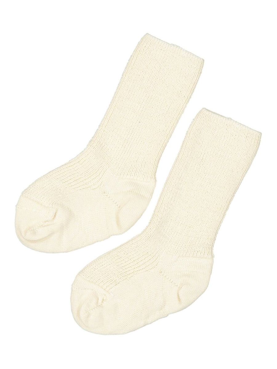 Ruskovilla's organic merino wool socks for babies