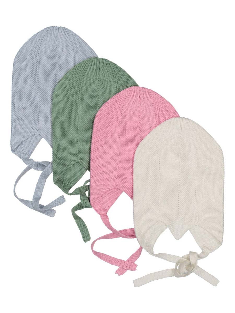 Ruskovilla's silk bonnet for babies