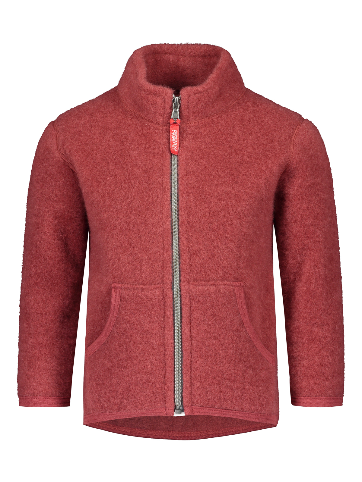 Ruskovilla woolfleece jacket children red