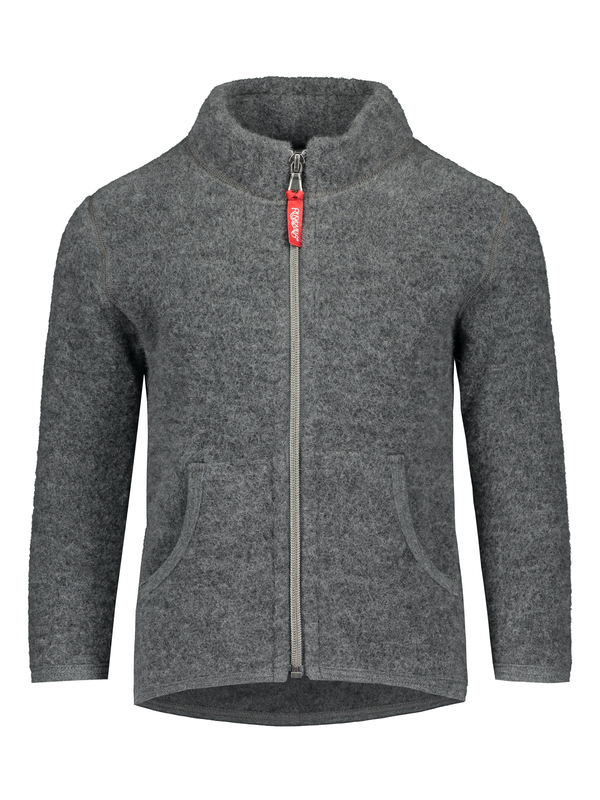 Ruskovilla woolfleece jacket children grey